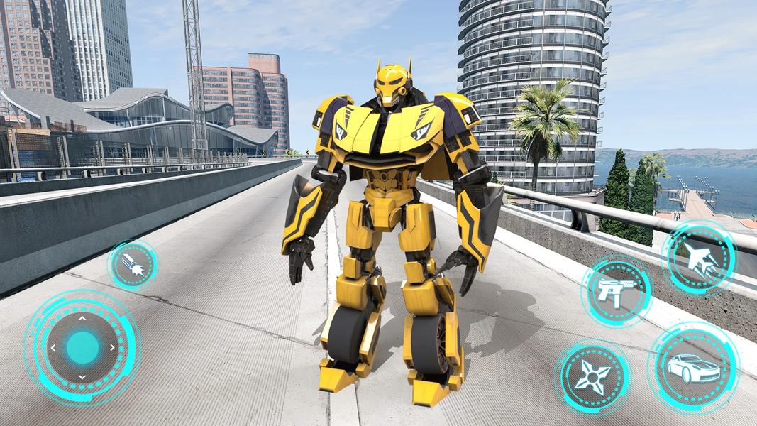 Robot Car Legend: Mech Battle - Gameplay image of android game