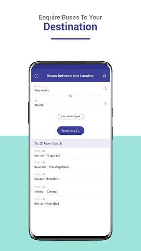 APSRTC LIVE TRACK - Image screenshot of android app