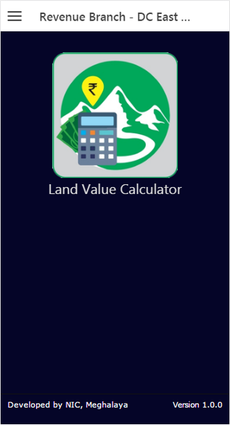 Land Value Calculator - Image screenshot of android app