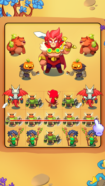 Merge Hero - Empire Evolution - عکس بازی موبایلی اندروید