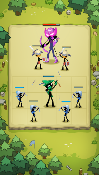 Merge Master: Stick War Legacy - Gameplay image of android game