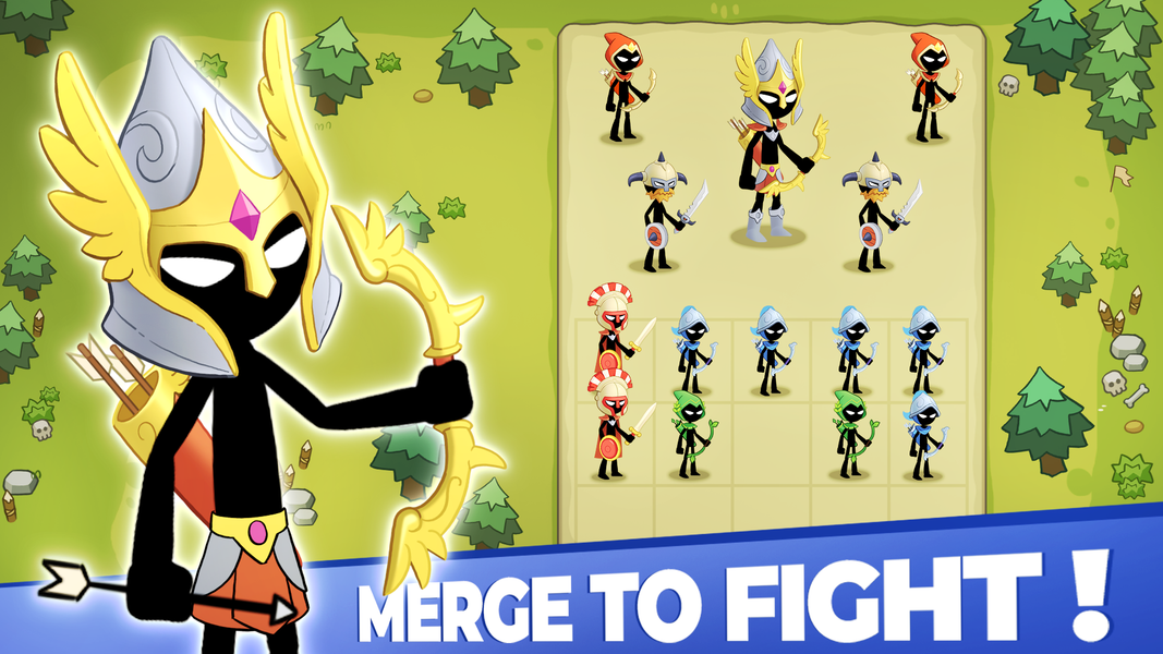 Merge Master: Stick War Legacy - Gameplay image of android game