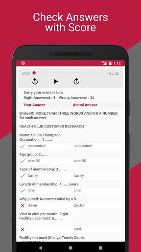 IELTS Mock Test & Practice - Image screenshot of android app
