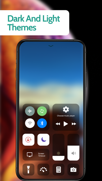 Control Center IOS ۱۶ icenter - عکس برنامه موبایلی اندروید