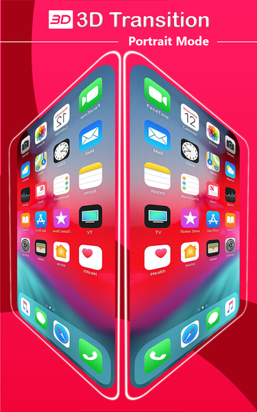 iPhone ۸ Launcher - عکس برنامه موبایلی اندروید