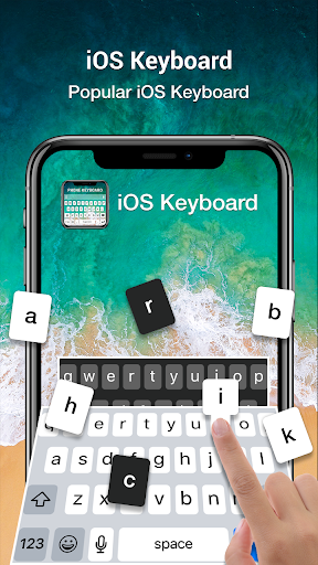 Ios Keyboard - Image screenshot of android app