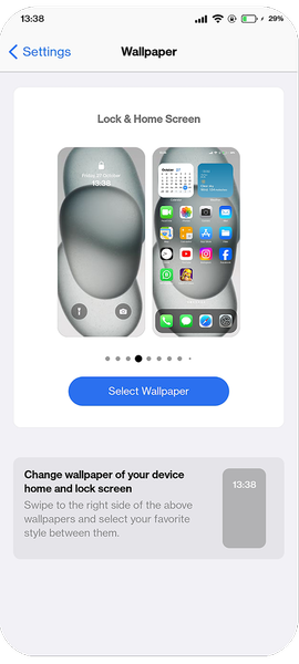 Launcher ۱۸ - عکس برنامه موبایلی اندروید
