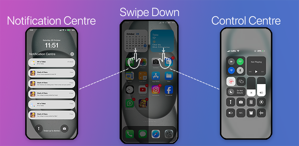 Launcher ۱۸ - عکس برنامه موبایلی اندروید