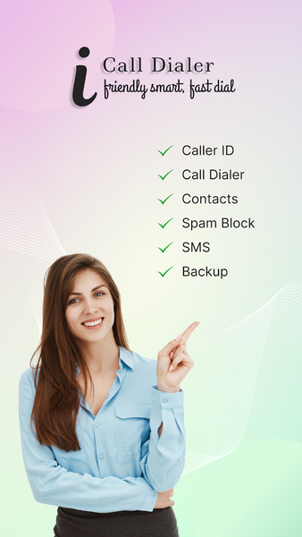 iCall Dialer -iOS Phone Dialer - عکس برنامه موبایلی اندروید