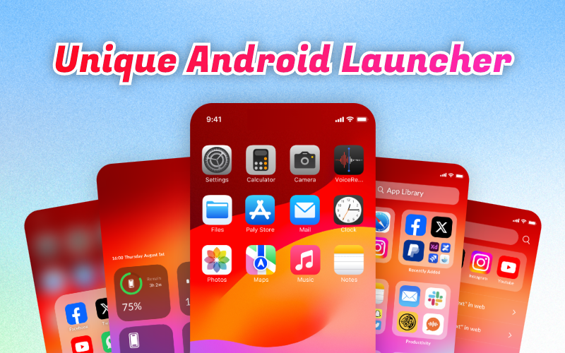 OS Launcher - Image screenshot of android app