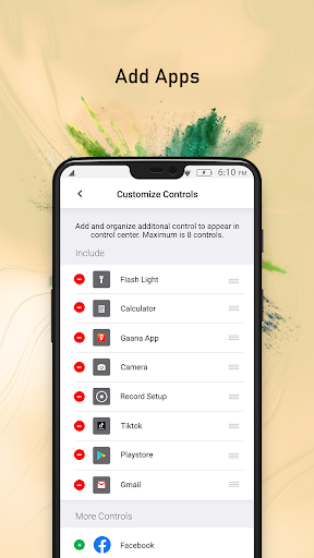 Dynamic Island: Control Center - Image screenshot of android app