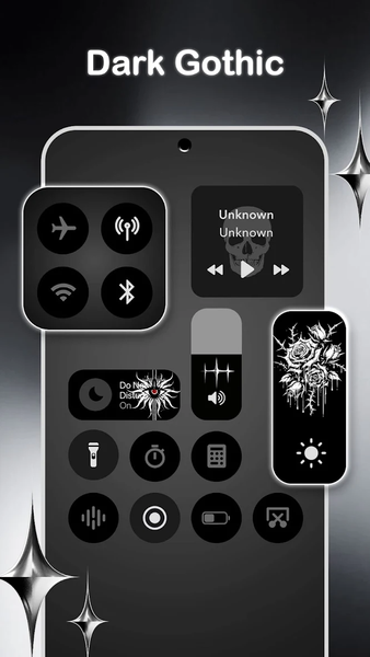 Control Widget - Themed Panels - عکس برنامه موبایلی اندروید