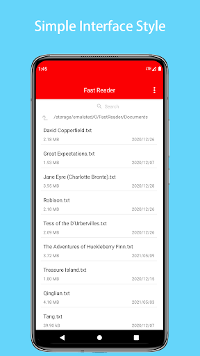 Fast Reader（TXT Reader） - Image screenshot of android app