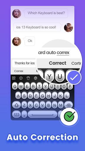 Keyboard for iPhone - Image screenshot of android app