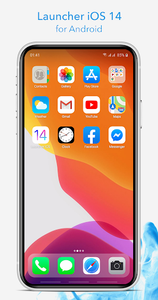 Launcher iOS 16 - Image screenshot of android app