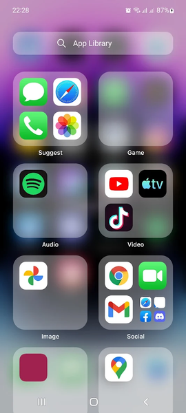 HiPhone ۱۶ Launcher - MiniOS - عکس برنامه موبایلی اندروید