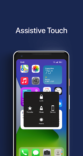Launcher OS ۱۴ - عکس برنامه موبایلی اندروید