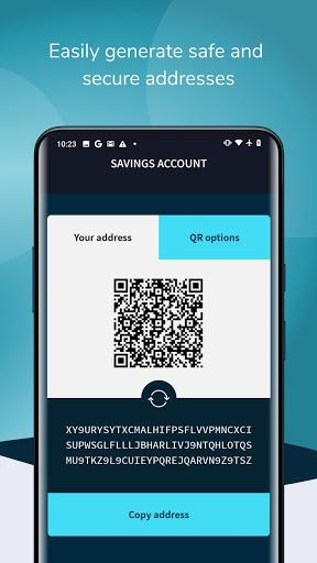 IOTA Trinity Wallet - Image screenshot of android app