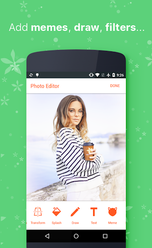 RetroSelfie - Selfie Editor - Image screenshot of android app