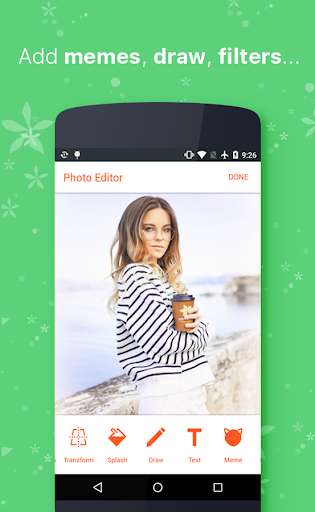 RetroSelfie - Selfie Editor - عکس برنامه موبایلی اندروید