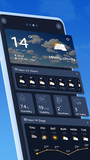 iOweather – Weather Forecast - Image screenshot of android app