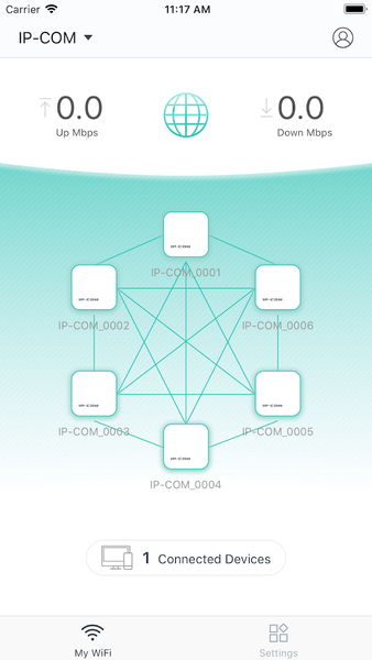 IP-COM WiFi - عکس برنامه موبایلی اندروید