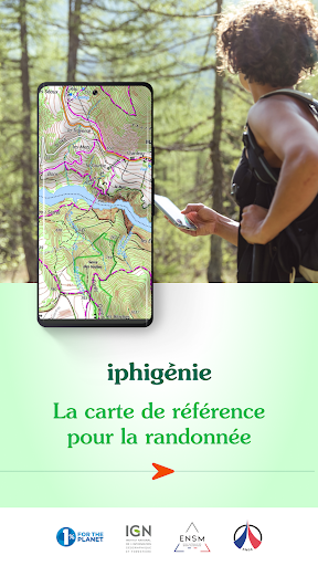 Iphigénie | The Hiking Map App - عکس برنامه موبایلی اندروید