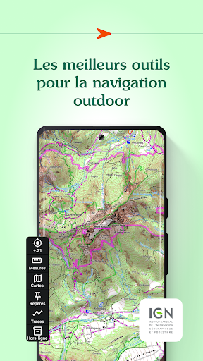 Iphigénie - offline maps - عکس برنامه موبایلی اندروید