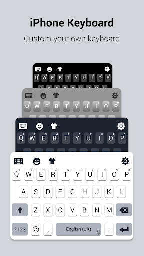 Iphone keyboard - عکس برنامه موبایلی اندروید