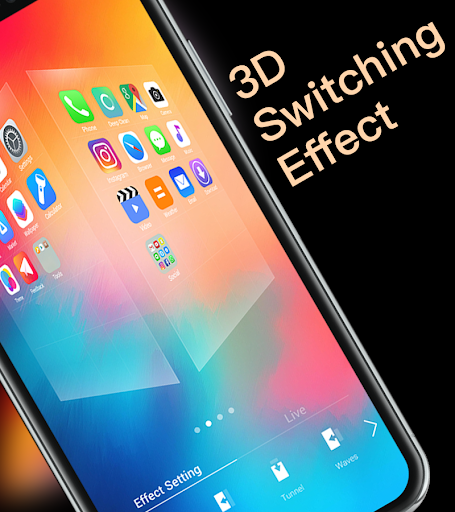 X Launcher for Phone X Max - OS 12 Theme Launcher - Image screenshot of android app