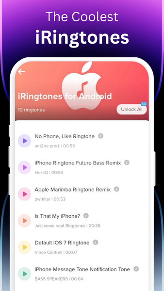 iphone 14 Ringtone - Android™️ - عکس برنامه موبایلی اندروید