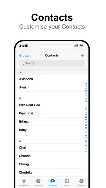 Phone Dialer - Image screenshot of android app