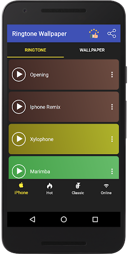 Ringtone for Iphone - عکس برنامه موبایلی اندروید