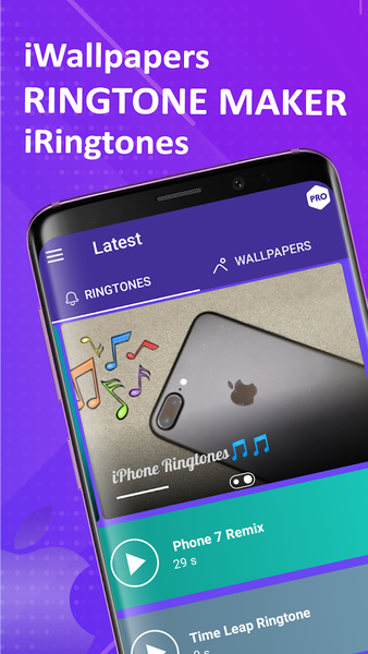 All iPhone Ringtones App - عکس برنامه موبایلی اندروید