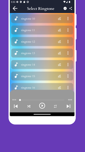 iPhone Ringtones 2023 - Image screenshot of android app