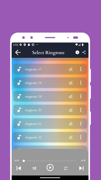 iPhone Ringtones 2023 - عکس برنامه موبایلی اندروید