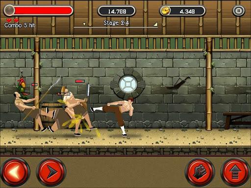 KungFu Quest : The Jade Tower - Gameplay image of android game