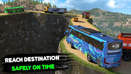 Hill Bus Simulator Games 3D - Gameplay image of android game