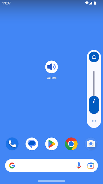 Volume Control: Show Native - Image screenshot of android app