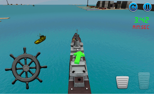 Cargo Ship Car Transporter - Gameplay image of android game