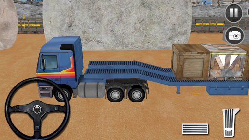 Cargo Truck Transporter: Fork - Gameplay image of android game