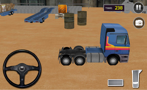 Cargo Truck Transporter: Fork - Gameplay image of android game