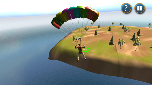Flying Stunt : Sky Diving - Gameplay image of android game