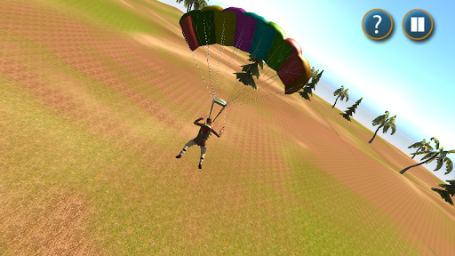 Flying Stunt : Sky Diving - Gameplay image of android game