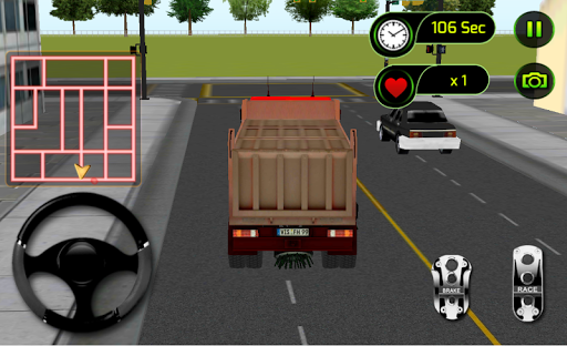 City Streets Sweeper Service - Gameplay image of android game