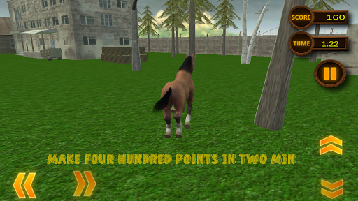Fury Wild Horse Simulator 3D - Gameplay image of android game