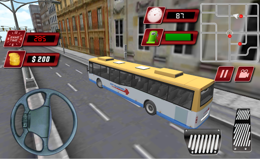 Real Bus Driving - Gameplay image of android game