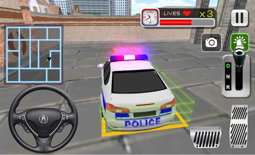Police Car Driver - Gameplay image of android game