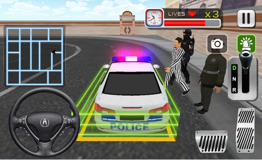 Police Car Driver - Gameplay image of android game
