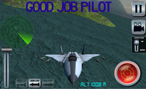 Jet Fighter Simulator ۳D - عکس بازی موبایلی اندروید